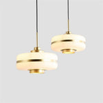 Suspension Led Rinna Blanc Doré Luminaire Chambre