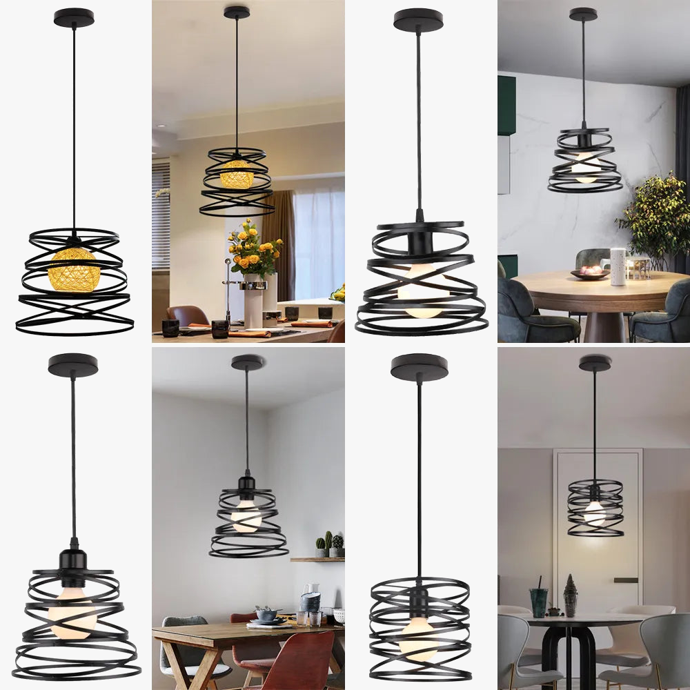 Elegant Moderne Spirallampe