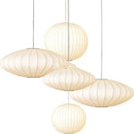 Suspension Papier Style Japonais Moderne Luminaire Chambre