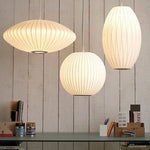 Suspension Papier Style Japonais Moderne Luminaire Chambre