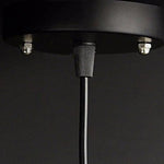 Suspension Rétro Alu Noir Et Or Luminaire Chambre