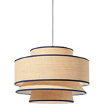 Suspension Rotin Multi-Abat-Jour Bria Luminaire Chambre