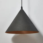 Suspension Rouille Abat-Jour Conique Homas B Luminaire Chambre