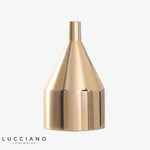 Vase Céramique Doré Design Mory Luminaire Doré