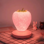 Veilleuse en forme de fraise