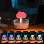 Veilleuse nuage apaisante à LED et humidificateur d’air