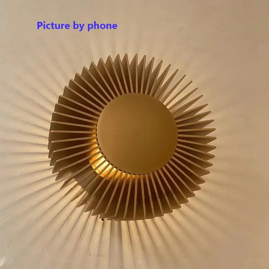 Voici La Transformation: Applique Murale Élégante Design Minimaliste Chambre