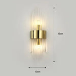 Voici La Transformation Du Titre: Applique Murale Moderne Lumineux Crystal Élégant Design C 35Cm