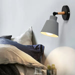 Voici Le Nouveau Titre: Lampe De Chevet Nordique Élégante Bois Design Déco Applique Murale Chambre