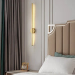 Voici Le Résultat: Applique Murale Led Élégante Moderne Design B Or / 100Cm 20W Blanc