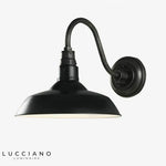 Voici Le Titre Transformé: Applique Extérieur Led Vintage Rétro Industriel Noir Murale Chambre