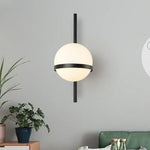 Voici Le Titre Transformé: Applique Led En Verre Élégante Suspendue Murale Chambre