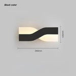 Voici Le Titre Transformé: Applique Murale Design Élégante Moderne Miroir Lumineux Noir / Chaude