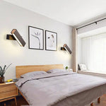 Voici Le Titre Transformé: Applique Murale Design Led Rectangles Aluminium Ajustable Chambre