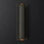 Voici Le Titre Transformé: Applique Murale Design Lumineux Élégant Moderne Noir / D15X H45Cm