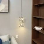 Voici Le Titre Transformé: Applique Murale En Cristal Carrée Élégance Contemporaine Minimaliste