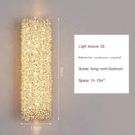 Voici Le Titre Transformé: Applique Murale En Cuivre Élégante Lumineuse Design Type-C-60Cm /