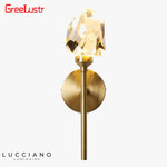 Voici Le Titre Transformé: Applique Murale Led Cristal Élégant Lumineux. Chambre