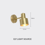Voici Le Titre Transformé: Applique Murale Led Design Élégant Or A / Froide Chambre