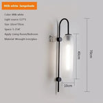 Voici Le Titre Transformé: Applique Murale Led Élégante Design Contemporain Un Noir / Blanc