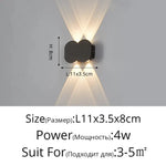 Voici Le Titre Transformé: Applique Murale Led Élégante Design Épurée Chambre