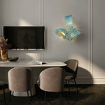 Voici Le Titre Transformé: Applique Murale Led Luxueuse Design Cuivrée Élégante Chambre