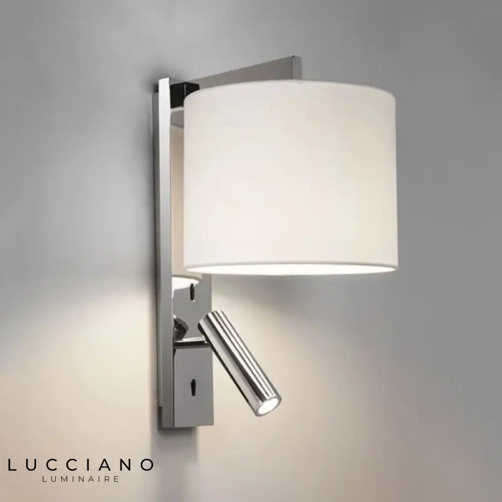 Voici Le Titre Transformé: Applique Murale Led Nordique Élégante Design Contemporain Chrome /