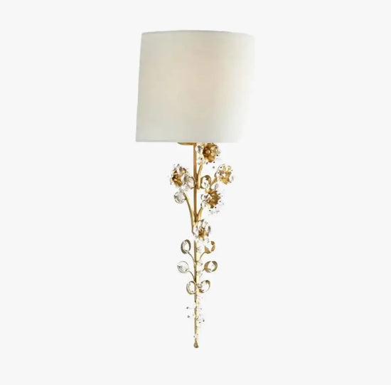 Voici Le Titre Transformé: Applique Murale Led Vintage Élégante Cristalline Chambre