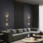 Voici Le Titre Transformé: Applique Murale Moderne Design Élégant Dorée Chambre