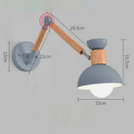 Voici Le Titre Transformé: Applique Murale Moderne Design Industriel Élégant B - Gris Chambre