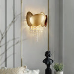 Voici Le Titre Transformé: Applique Murale Moderne Élégante Lumineuse Cristalline Chambre