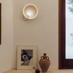 Voici Le Titre Transformé: Applique Murale Moderne Ronde Épurée Design Métal Chambre