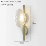 Voici Le Titre Transformé: Applique Murale Nordique Élégante Minimaliste Design Verre B-Clair /