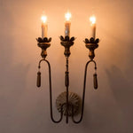 Voici Le Titre Transformé: Applique Murale Rétro Bois Vintage Campagne Chambre
