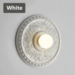 Voici Le Titre Transformé: Applique Murale Rétro Élégante Vintage Design Blanc / Chaud