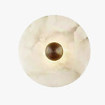 Voici Le Titre Transformé: Applique Murale Ronde Marbre Design Élégant Chambre