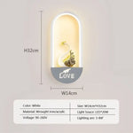 Voici Ma Proposition: Applique Murale Led Nordique Design Élégant Hôtel H Blanc / Lumière