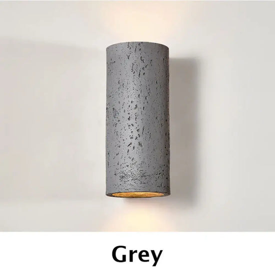 Voici Ma Proposition: Applique Murale Nordique Élégante Minimaliste Design Gris-B / 10X11X23Cm