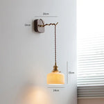 Voici Ma Transformation: Applique Murale Noyer Moderne Design Élégant Allumez La Prise 3 / 4W